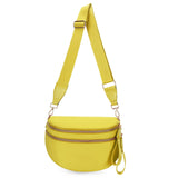 HAWEE Spacious Nylon Crossbody Bags Bum Bag for Women Large Sling Bag Purse with Adjustable Strap - KAMO