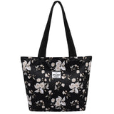 HAWEE Sunflower Tote Bag with Zipper for Women Inside Mesh Pocket Heavy Duty Casual Cloth Shoulder Handbag Outdoors, Sunflower Yellow