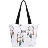 HAWEE Sunflower Tote Bag with Zipper for Women Inside Mesh Pocket Heavy Duty Casual Cloth Shoulder Handbag Outdoors, Sunflower Yellow