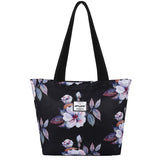 HAWEE Sunflower Tote Bag with Zipper for Women Inside Mesh Pocket Heavy Duty Casual Cloth Shoulder Handbag Outdoors, Sunflower Yellow