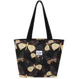 HAWEE Sunflower Tote Bag with Zipper for Women Inside Mesh Pocket Heavy Duty Casual Cloth Shoulder Handbag Outdoors, Sunflower Yellow