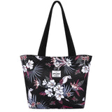 HAWEE Sunflower Tote Bag with Zipper for Women Inside Mesh Pocket Heavy Duty Casual Cloth Shoulder Handbag Outdoors, Sunflower Yellow