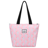 HAWEE Sunflower Tote Bag with Zipper for Women Inside Mesh Pocket Heavy Duty Casual Cloth Shoulder Handbag Outdoors, Sunflower Yellow