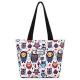 HAWEE Sunflower Tote Bag with Zipper for Women Inside Mesh Pocket Heavy Duty Casual Cloth Shoulder Handbag Outdoors, Sunflower Yellow