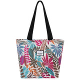 HAWEE Sunflower Tote Bag with Zipper for Women Inside Mesh Pocket Heavy Duty Casual Cloth Shoulder Handbag Outdoors, Sunflower Yellow