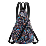 HAWEE Women's Rope Sling Bag - Convertible Chest Bag & Backpack, Water-Resistant Crossbody Daypack for Travel, Sport, Cycling | Left or Right Wear, Sunflower