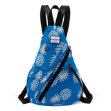 HAWEE Women's Rope Sling Bag - Convertible Chest Bag & Backpack, Water-Resistant Crossbody Daypack for Travel, Sport, Cycling | Left or Right Wear, Sunflower