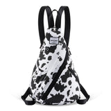 HAWEE Women's Rope Sling Bag - Convertible Chest Bag & Backpack, Water-Resistant Crossbody Daypack for Travel, Sport, Cycling | Left or Right Wear, Sunflower