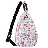 HAWEE Sunflower Bags Sling Backpack for Women One Shoulder Strap Cross Body