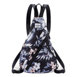 HAWEE Women's Rope Sling Bag - Convertible Chest Bag & Backpack, Water-Resistant Crossbody Daypack for Travel, Sport, Cycling | Left or Right Wear, Sunflower