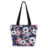 HAWEE Sunflower Tote Bag with Zipper for Women Inside Mesh Pocket Heavy Duty Casual Cloth Shoulder Handbag Outdoors, Sunflower Yellow