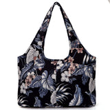 HAWEE Sunflower Tote Bag Water Repellent Travel Handbag Purse with 11 Pockets for Commuting/ Working/ Nursing/ Shopping/ Exercising