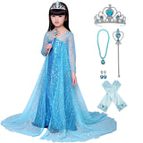 KAWELL Girls Princess Costume Birthday Party Christmas Halloween Fancy Dress up,Child 3T - KAMO