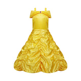 Princess Yellow Belle Girl's Christmas Fancy-Dress Costume - KAMO