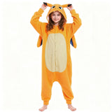 Onesie Pajamas Unisex Dragon Christmas Halloween Costume for 2-10Y