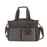 Fashion Mommy Tote Bag, Large Capacity Baby Diaper Bag with Insulated Bottle Pocket & Removable Strap - KAMO