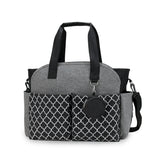 Fashion Mommy Tote Bag, Large Capacity Baby Diaper Bag with Insulated Bottle Pocket & Removable Strap - KAMO