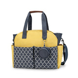 Fashion Mommy Tote Bag, Large Capacity Baby Diaper Bag with Insulated Bottle Pocket & Removable Strap - KAMO