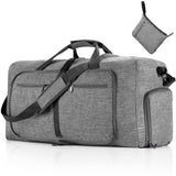 URSOFINE 115L/85L/65L Large Duffle Bag, Foldable Travel Gym Bag with Shoe Compartment, Lightweight Water Repellent Tear Resistant for Camping, Weekender, Overnight Travel