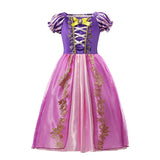 Princess Snow White Dress Costume with Accessories for Girls, Perfect for Party, Halloween Or Pretend Play Dress Up - KAMO