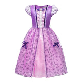 Princess Snow White Dress Costume with Accessories for Girls, Perfect for Party, Halloween Or Pretend Play Dress Up - KAMO
