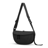 HAWEE Pure Colour Crossbody Bag Bum Bag for Women,Two Way Zipper Belt Bag with Adjustable Strap,Fashion Waist Packs for Traveling Workout - KAMO