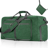 URSOFINE 115L/85L/65L Large Duffle Bag, Foldable Travel Gym Bag with Shoe Compartment, Lightweight Water Repellent Tear Resistant for Camping, Weekender, Overnight Travel