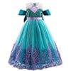 Princess Costume Dress for Girls Kids Birthday Party Halloween Cosplay Costumes 3-10 Years - KAMO
