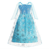 HAWEE Princess Dress Queen Costume Halloween Cosplay Dress up for Toddler Girls with Accessories - KAMO