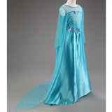 HAWEE Girls Princess Dress Costume with Long Cape - Luxury Sequin Halloween Dress up - KAMO
