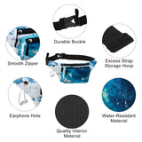 Fanny Pack for Women & Men - Crossbody Waist Bag Lightweight Belt Bum Bag for Sports, Travel, Hiking, Everyday Use - KAMO