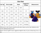 Girl Pop Singer Costume Demon Hunter Dress Dancer Dress Up Halloween Cosplay 3-14 Years - KAMO