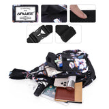 HAWEE Sunflower Bags Sling Backpack for Women One Shoulder Strap Cross Body