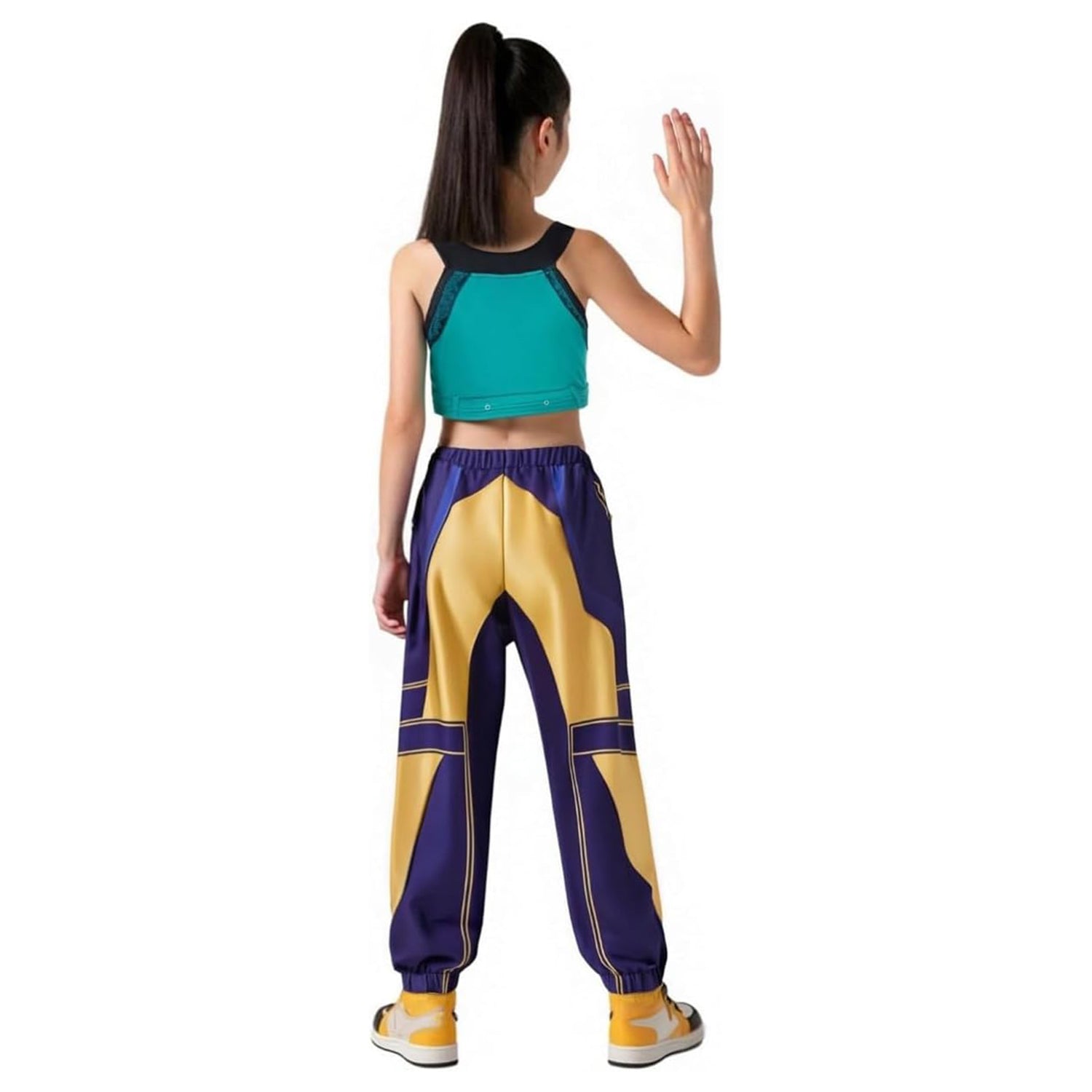 Girls Pop Singer Demon Costume Halloween Costumes Dance Stage Role Play Halloween Cosplay Outfits
