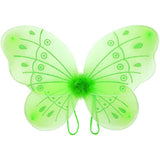 KAWELL Tiana Fancy-Dress Costume for Little Girls Fancy Halloween/Christmas Role Play Green Fairy Skirt - KAMO