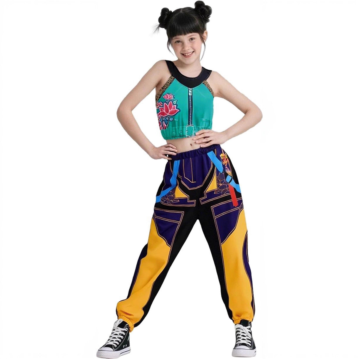 Girls Pop Singer Demon Costume Halloween Costumes Dance Stage Role Play Halloween Cosplay Outfits