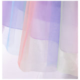 HAWEE Kids Flower Dresses For Baby Girls Elegant Wedding Princess Dress Ceremony Party Rainbow Tutu Ball Gown - KAMO