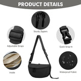 HAWEE Pure Colour Crossbody Bag Bum Bag for Women,Two Way Zipper Belt Bag with Adjustable Strap,Fashion Waist Packs for Traveling Workout - KAMO