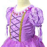 KAWELL 4t Princess Dress Costume Deluxe Party Christmas Fancy Dress Up for Girls - KAMO