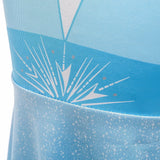 Summer Elsa Sleeveless, One-pieces Anna Elsa Costume Girls Dress, Birthday Party Dress up with Accessories - KAMO