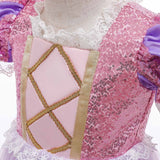 Girls Rapunzel Princess Sofia Costume Birthday Christmas Halloween Cosplay Carnival Fancy Dress - KAMO
