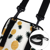 HAWEE Waist Belt Bag for Women Plus Size Fashion Fanny Packs Water Resistant Multifunctional Cross Body Shoulder Purse with 2 Adjustable Straps, Pineapple