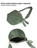 HAWEE Spacious Nylon Crossbody Bags Bum Bag for Women Large Sling Bag Purse with Adjustable Strap - KAMO