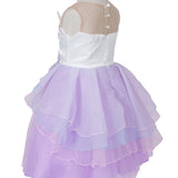 KAWELL Unicorn Princess Tulle Flower Pageant Christmas Girl's Fancy-Dress Costume for Child, 9-10 Years - KAMO
