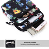 HAWEE Multifunction Phone Bag One Shoulder Phone Waist Bag Diagonal Cross Bag Smart Phone Case Outdoor Bag Triple Zip Hipster - KAMO