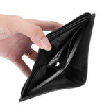 HAWEE Trifold Billfold RFID Blocking Cowhide Leather Wallet for Men 10 Card Slots 2 ID Windows with Coin Pocket, Coffee