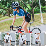 HAWEE Multifunction Phone Bag One Shoulder Phone Waist Bag Diagonal Cross Bag Smart Phone Case Outdoor Bag Triple Zip Hipster - KAMO