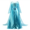 HAWEE Girls Princess Dress Costume with Long Cape - Luxury Sequin Halloween Dress up - KAMO