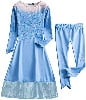 Princess Elsa 2 Costume for Girls Snow Queen Suits for Cosplay Party Age 3-8 Years - KAMO