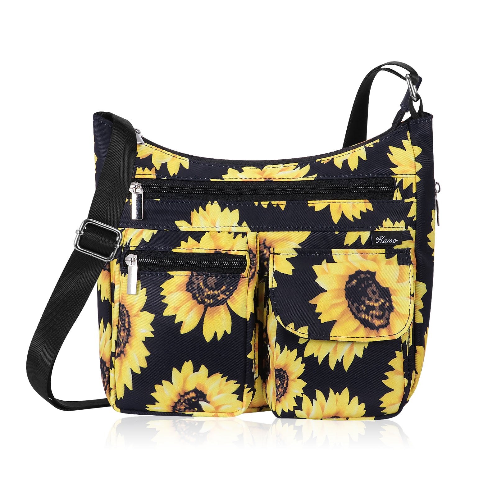 Crossbody Bag for Women Multi-pocket Shoulder Bag Casual printed Travel Bag - KAMO